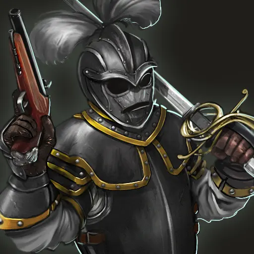 Armored Pistoleer portrait