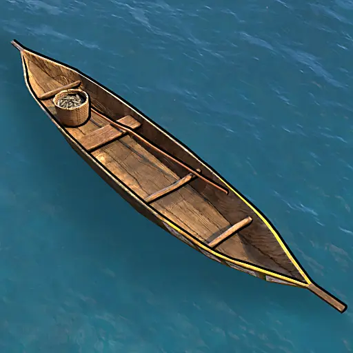 Fishing Canoe portrait