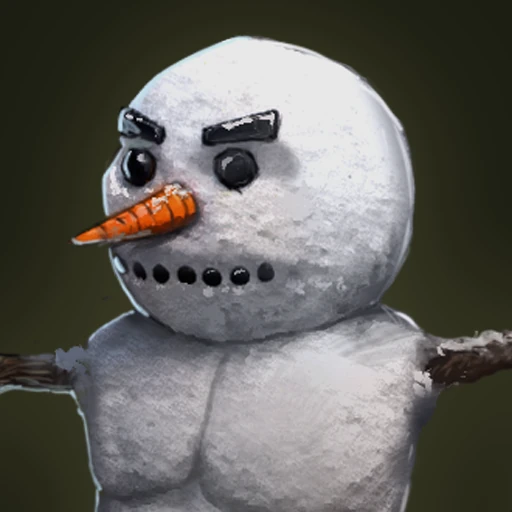 Snow Boxer portrait